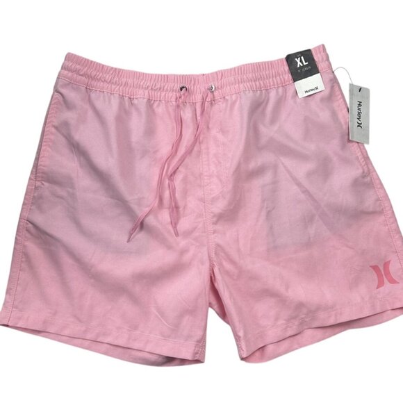 Hurley Other - Hurley Men's Board Short 17'' Length OAO Crossdye Volley Pink Sz. XL NWT